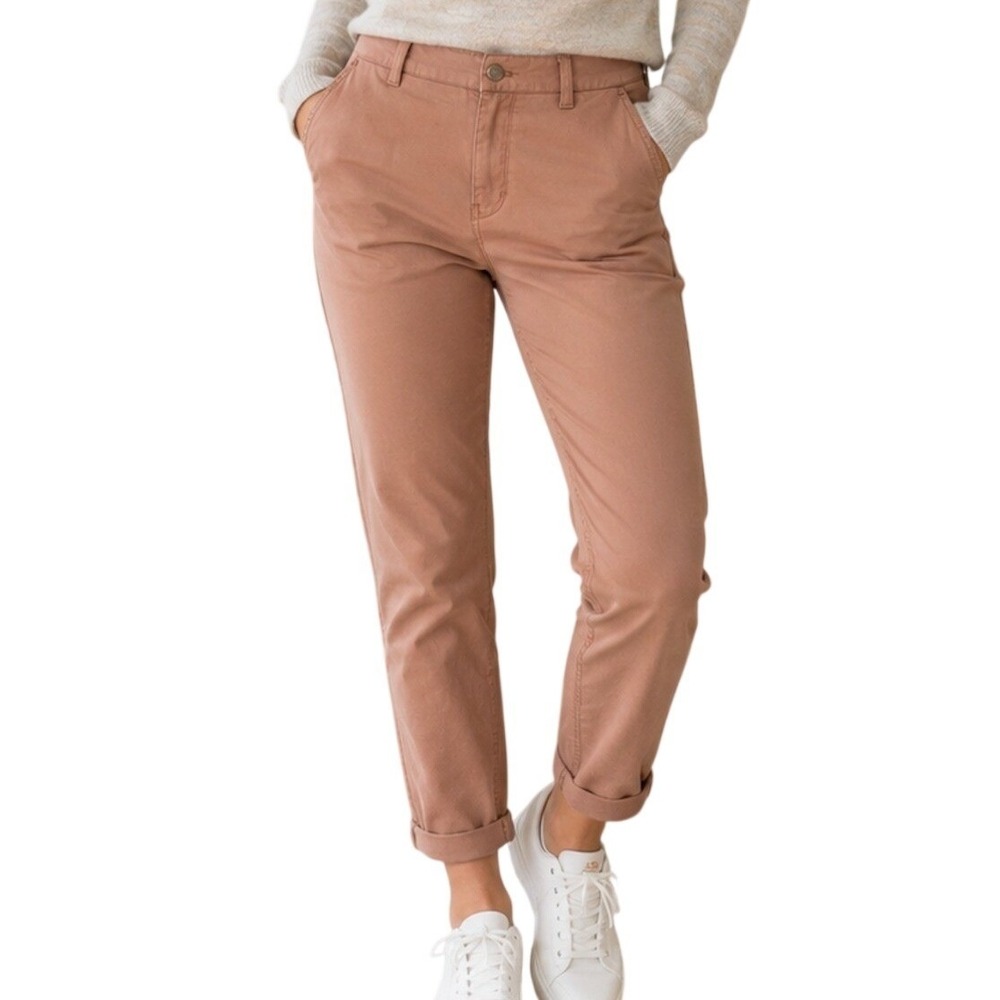 Lululemon‎ City Sleek 5 Pocket High Rise 7/8 Pant Mauve Pink Clay SIZE 28